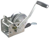3200 lbs front loading pontoon trailer winch