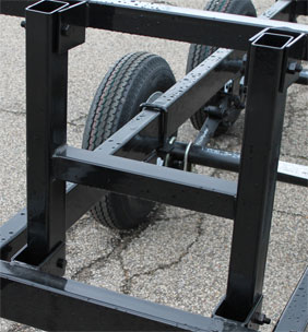 pontoon trailer construction