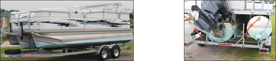 pontoon trailers for saltwater