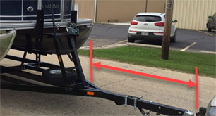 fitting a pontoon trailer