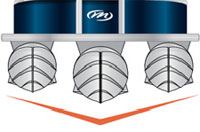 tripple tube pontoon boat