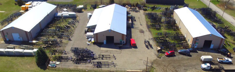 Trailers for Pontoons warehouse